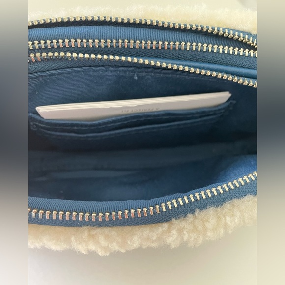 Nwt Coach shearling crossbody bag - Picture 8 of 10